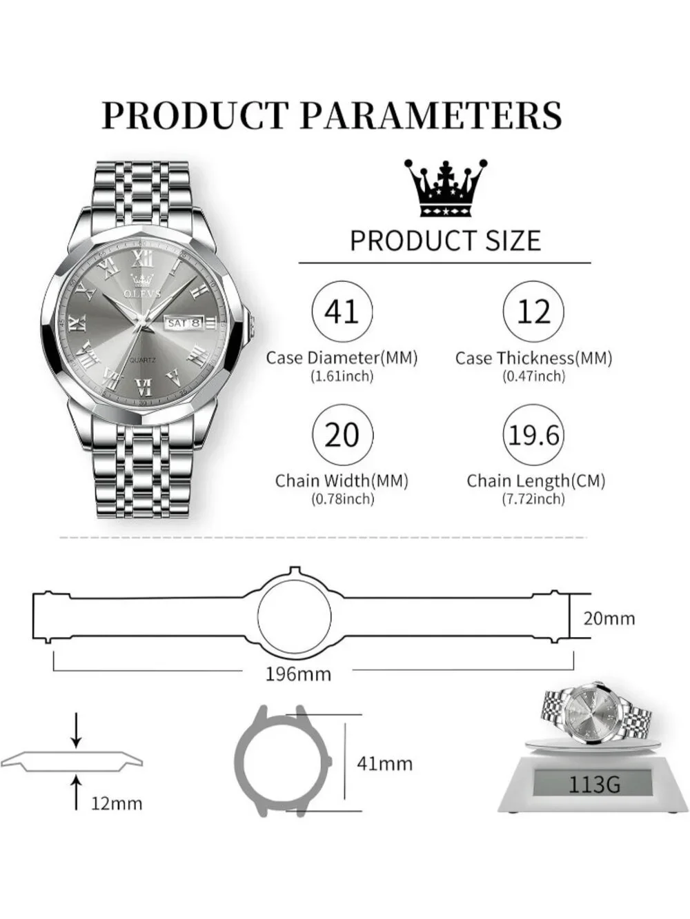 N/A olevs watch